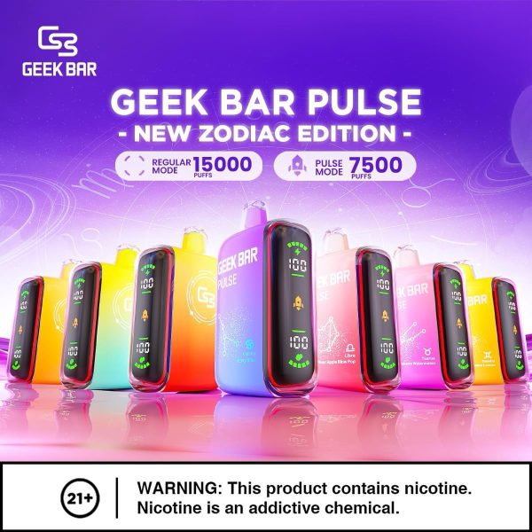 Geek Bar Pulse 15000 Zodiac Edition Disposable Vape