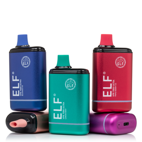 ELF VPR 7000 ULTRA DISPOSABLE VAPE DEVICE - 10PK - Vape City USA