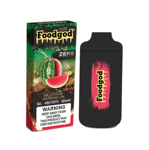 FOODGOD ZERO 0% LUXE DISPOSABLE VAPE DEVICE - 1PC - Vape City USA