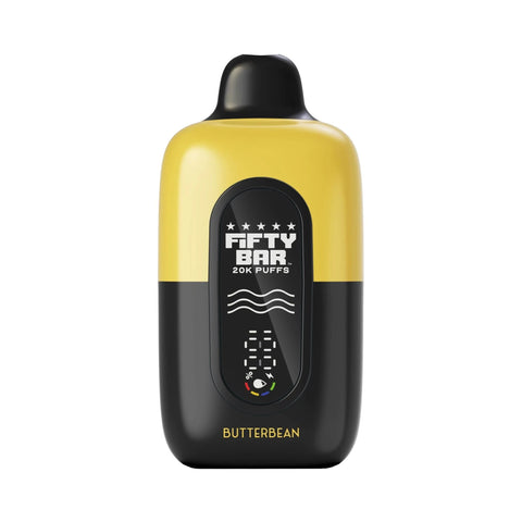 Fifty Bar V2 20K Disposable Vape – Butterbean