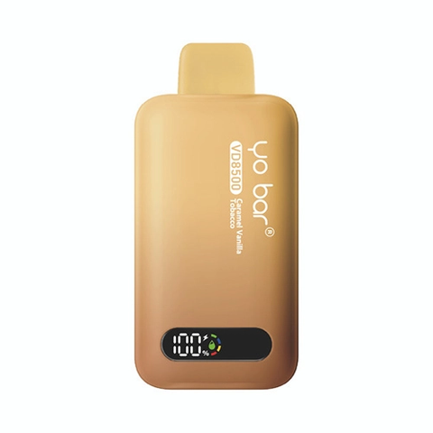 Caramel Vanilla Tobacco - Yo Bar VD8500 Vape - Vape City USA