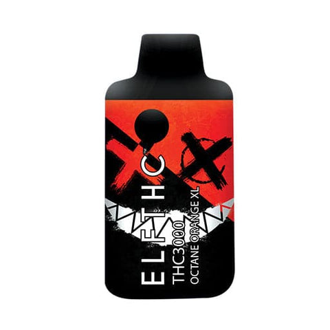 The ELF THC THC3000 disposable vape provides an energetic, social buzz alongside delicious orange flavors.