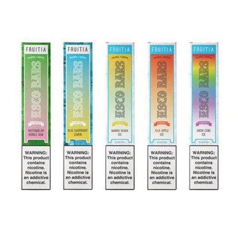 ESCO BARS X FRUITIA DISPOSABLE VAPE DEVICE - 3PK - Vape City USA - Vaporizers & Electronic Cigarettes