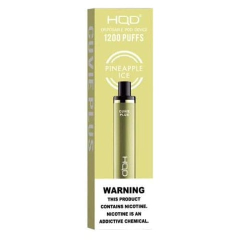 HQD CUVIE PLUS DISPOSABLE VAPE DEVICE - 3PK - Vape City USA - Vaporizers & Electronic Cigarettes