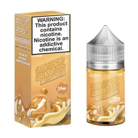 CUSTARD MONSTER SALT - BUTTERSCOTCH CUSTARD 30ML - Vape City USA - Vaporizers & Electronic Cigarettes