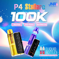 JNR Stellarc Kit 100k Puffs Disposable Vape with animated screen and refillable pod system