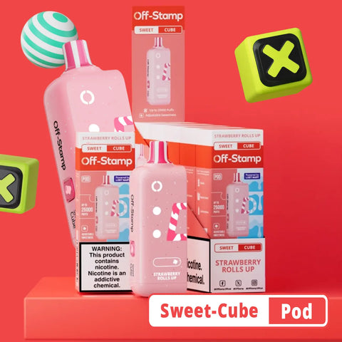 Off-Stamp Sweet Cube Pod with assorted candy and fruit-inspired flavors
