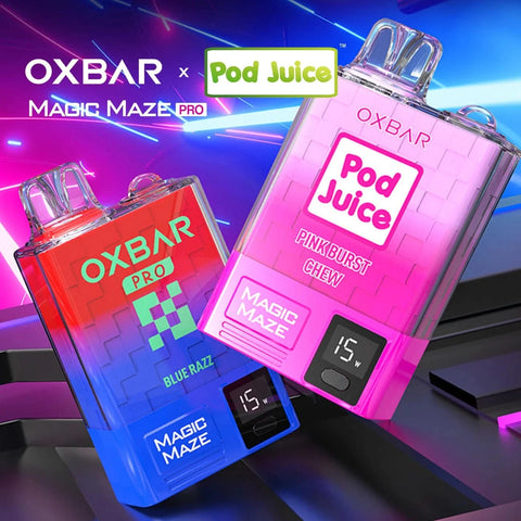 Oxbar Magic Maze Pro 10k Disposable - 10000 puff rechargeable vape device
