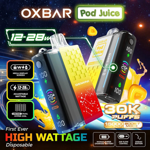 Oxbar x Pod Juice Magic Maze 2.0 30K Puffs Disposable Vape