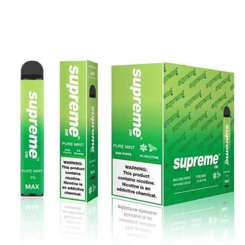 SUPREME MAX DISPOSABLE VAPE DEVICE - 1PC - Vape City USA - Vaporizers & Electronic Cigarettes