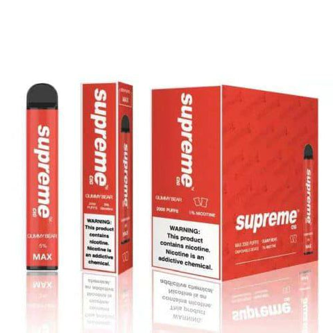 SUPREME MAX DISPOSABLE VAPE DEVICE - 1PC - Vape City USA - Vaporizers & Electronic Cigarettes