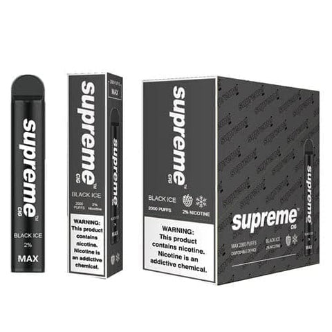 SUPREME MAX DISPOSABLE VAPE DEVICE - 10PK - Vape City USA - Vaporizers & Electronic Cigarettes