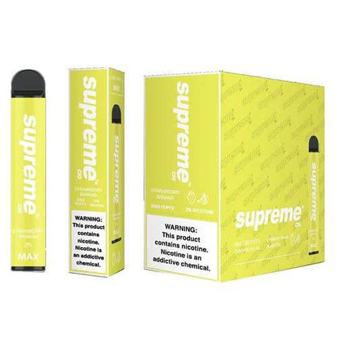 SUPREME MAX DISPOSABLE VAPE DEVICE - 10PK - Vape City USA - Vaporizers & Electronic Cigarettes