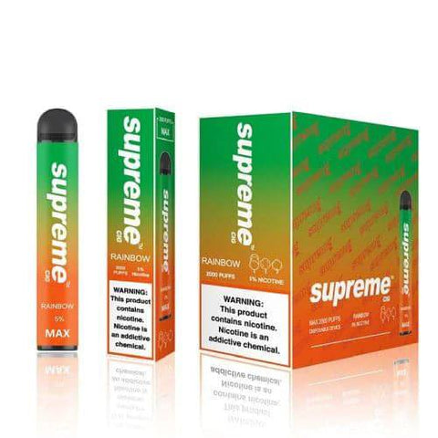 SUPREME MAX DISPOSABLE VAPE DEVICE - 10PK - Vape City USA - Vaporizers & Electronic Cigarettes