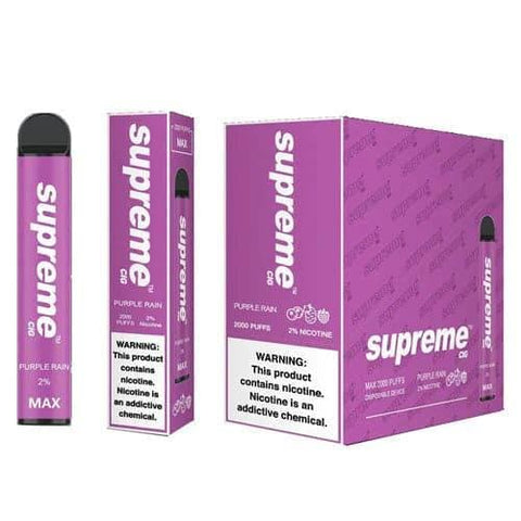 SUPREME MAX DISPOSABLE VAPE DEVICE - 10PK - Vape City USA - Vaporizers & Electronic Cigarettes