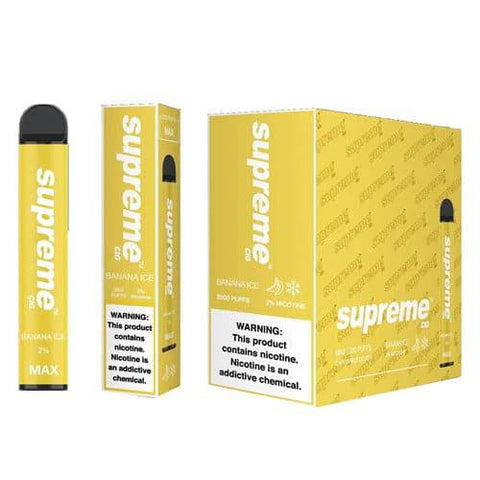 SUPREME MAX DISPOSABLE VAPE DEVICE - 3PK - Vape City USA - Vaporizers & Electronic Cigarettes