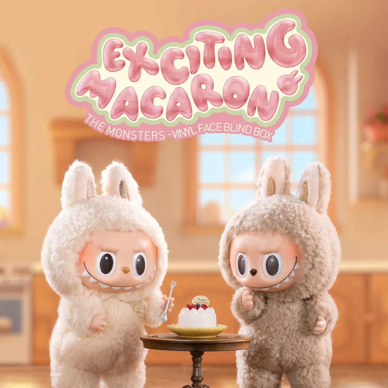 ２個POP MART Exciting Macaron Vinyl Face Pop Mart Labubu – Exciting Macaron Vinyl Face Blind Box