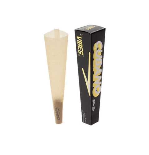 VIBES CUBANO ULTRA THIN PRE ROLLED CONE 24CT BOX - Vape City USA - Smoking Accessories