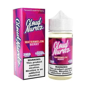 CLOUD NURDZ - ICED BLUE RASPBERRY LEMON 100ML - Vape City USA