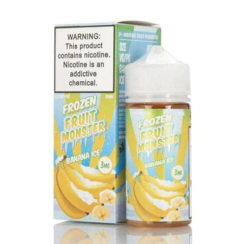 FROZEN FRUIT MONSTER - BANANA ICE 100ML - Vape City USA