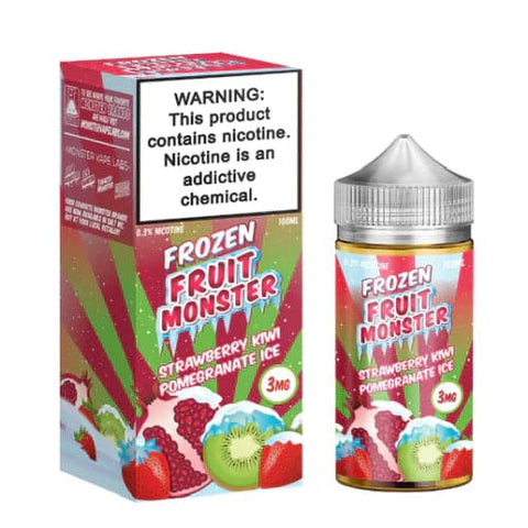 FROZEN FRUIT MONSTER - STRAWBERRY KIWI POMEGRANATE ICE 100ML - Vape City USA