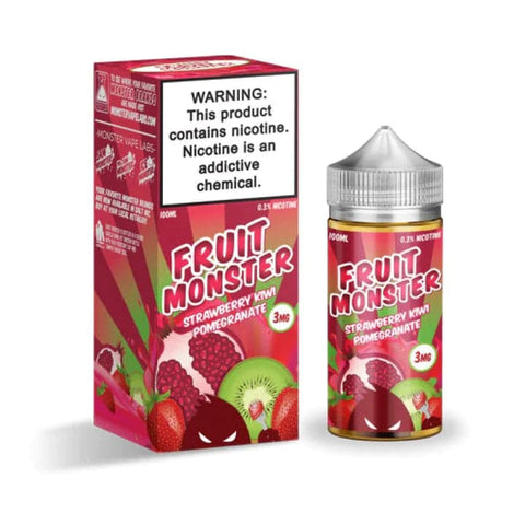 FRUIT MONSTER - STRAWBERRY KIWI POMEGRANATE 100ML - Vape City USA
