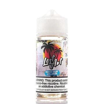 LOST ART LIQUIDS - SLOTTER BLUE 100ML - Vape City USA