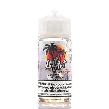 LOST ART LIQUIDS - SLOTTER WHITE 100ML - Vape City USA
