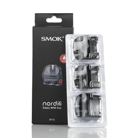 SMOK NORD 4 POD REPLACEMENT 3-PACK - Vape City USA