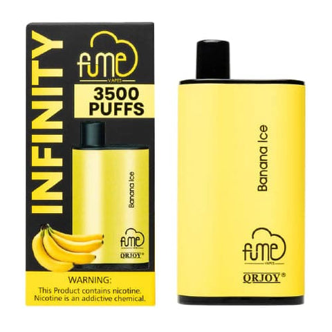 Fume INFINITY Banana Ice from Vape City USA
