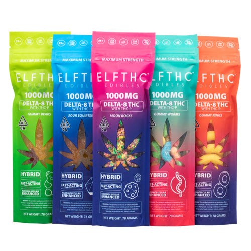 ELF THC DELTA-8 + THC-P Candies