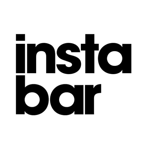 instaBar Vapes Black and White logo
