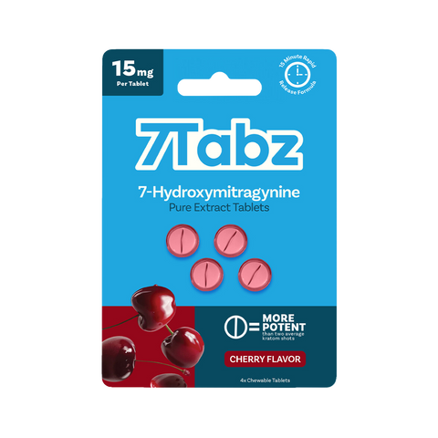 7Tabz Pure 7-Hydroxymitragynine Extract Tablets - 4x10ct Box