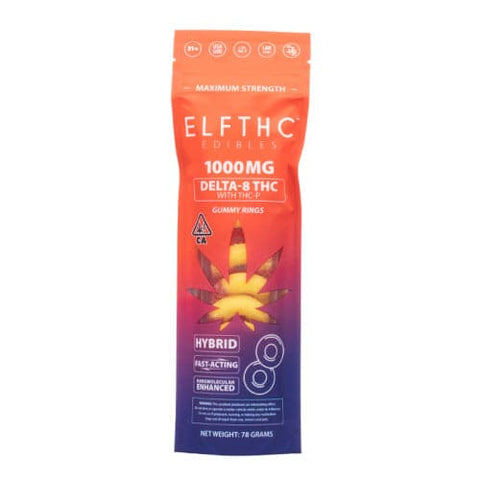 Gummy Rings - ELF THC DELTA-8 + THC-P Candies 1000MG