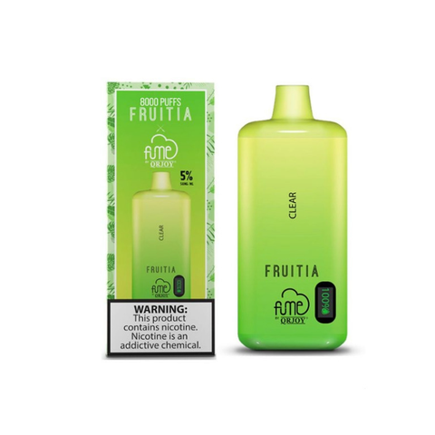 Fume Fruitia 8000  Clear flavor
