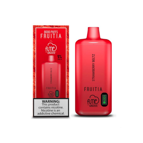 Fume Fruitia 8000 Strawberry Beltz - Sweet Strawberry Vape