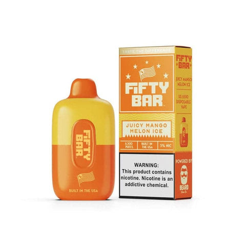 Fifty Bar Disposable vape 10 pack flavors