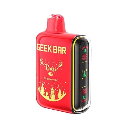 Strawberry CC - Geek Bar Pulse 15000 Disposable Vape - geekbarvapestore.com