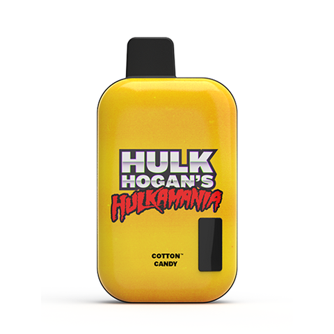 Yellow Hulk Hogan Hulkamania Vape - Cotton Candy