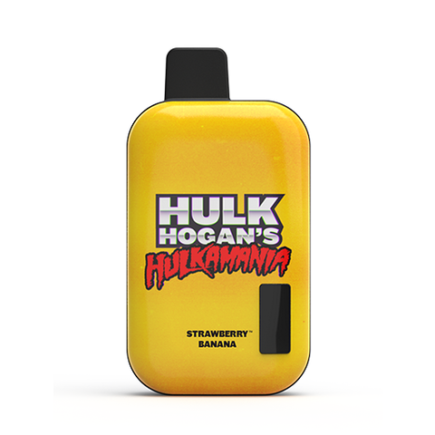 Yellow Hulk Hogan Hulkamania Vape - Strawberry Banana