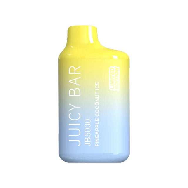 JUICY BAR DISP 5000 PUFFS 10CT - PINEAPPLE COCONUT ICE