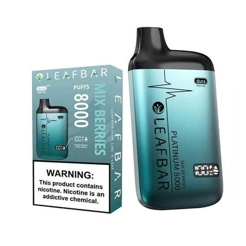 Leafbar Platinum 8000 - 5 pack - Vape City USA