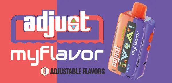 New Adjust myFlavor Disposable vape 40k puffs