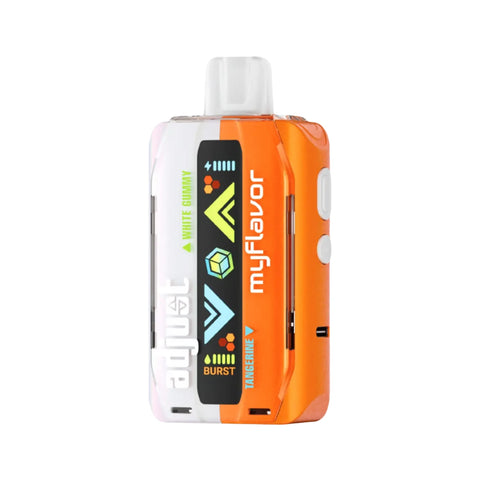 Adjust myFlavor Disposable Vape 40000 puffs in tangerine white Gummy flavor