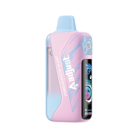 djust myRusher 40K Pomegranate Blast – tart and fruity pomegranate disposable vape