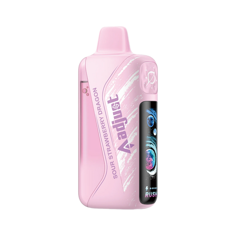 Adjust myRusher 40K Sour Strawberry Dragon – sweet and tangy strawberry dragonfruit vape
