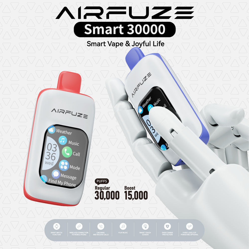 あいぷぅ Airfuze Smart Vape 30K: Advanced Disposable Vape Device