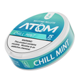 Atom Chill Mint Nicotine Pouches 6mg – Refreshing mint-flavored pouches, clean tobacco-free nicotine alternative.