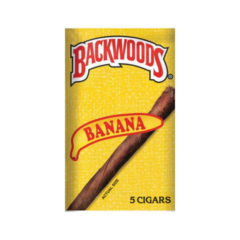BACKWOODS CIGAR WRAPS BANANA - 1PC - Vape City USA - Cigar