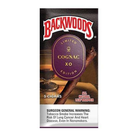 BACKWOODS CIGAR WRAPS COGNAC XO 8CT BOX - Vape City USA - Cigar